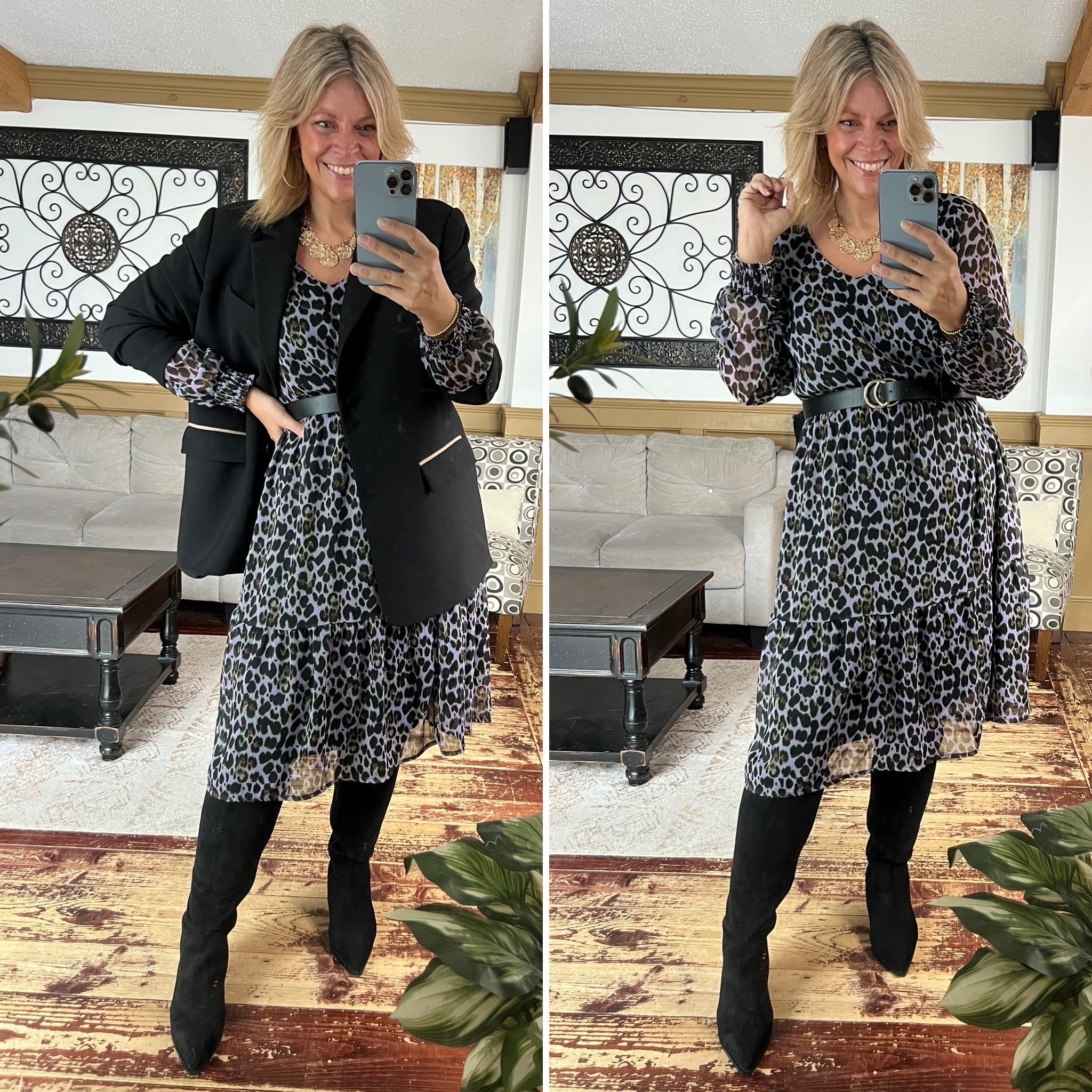 Wearing size 12/14 in dress & blazer
Casual or workwear outfit
Use code NOIULLA for 35% off your order 

#LTKFindsUnder100 #LTKMidsize #LTKOver40
