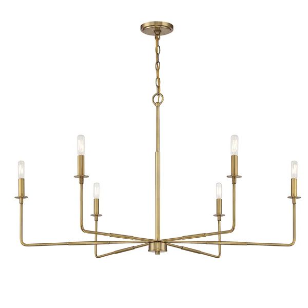 Mager 6 - Light Dimmable Classic / Traditional Chandelier | Wayfair North America