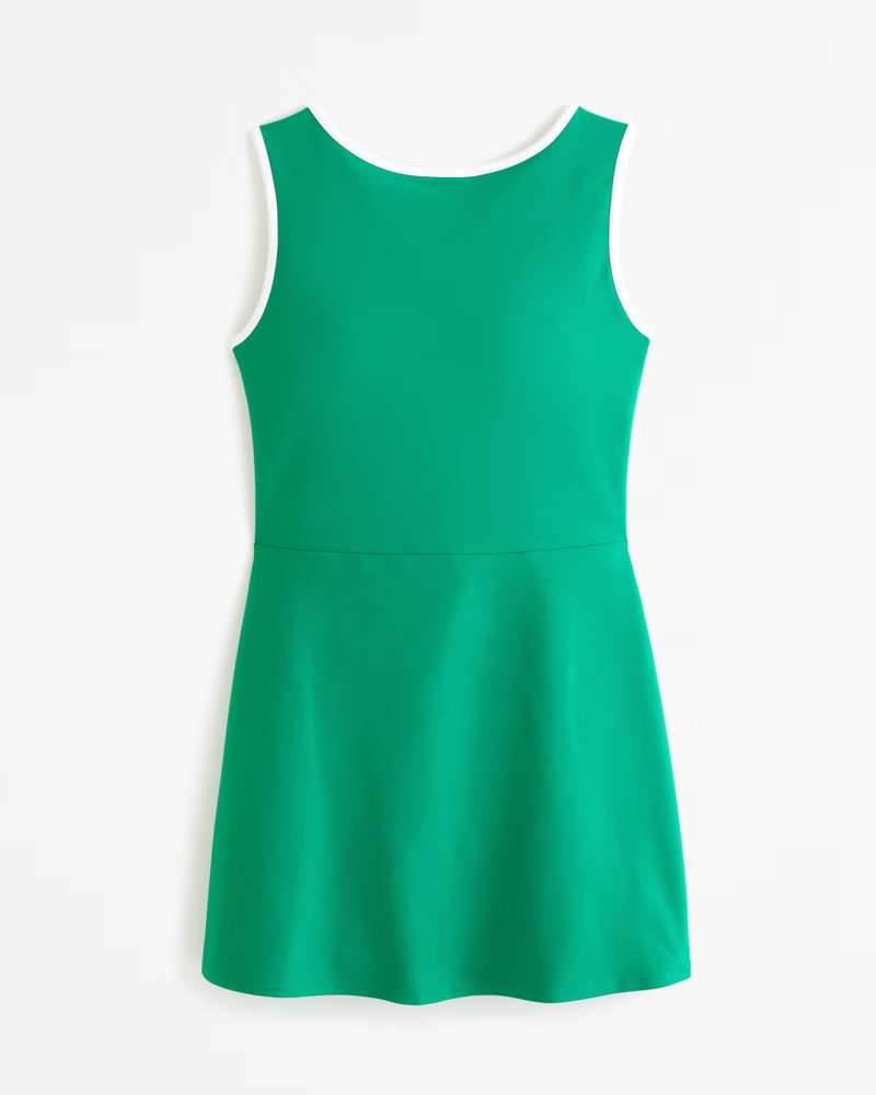 YPB sculptLUX Slash Mini Dress | Abercrombie & Fitch (US)