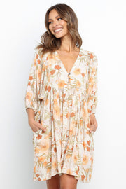 Tessie Dress - Beige | Petal & Pup (US)