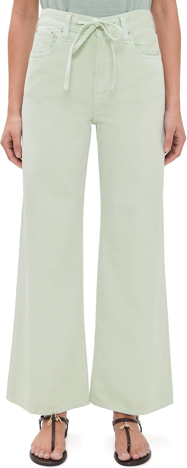Madewell Women's x Shopbop Ultimate Wide Leg Jeans in Airy Denim | Amazon (US)