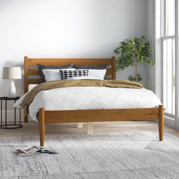 Grady Queen Solid Wood Platform Bed | Wayfair North America