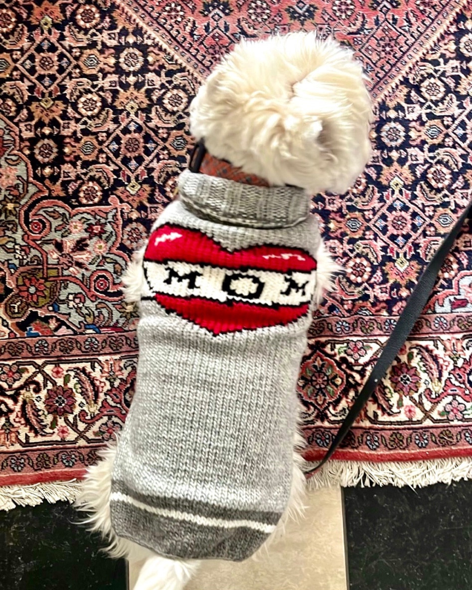 So many requests for this Mom tattoo dog sweater that Wellie was wearing the other day. Finally tracked it down. Each listing is a different size so be sure to check!

#LTKCyberWeek #LTKHoliday #LTKSeasonal