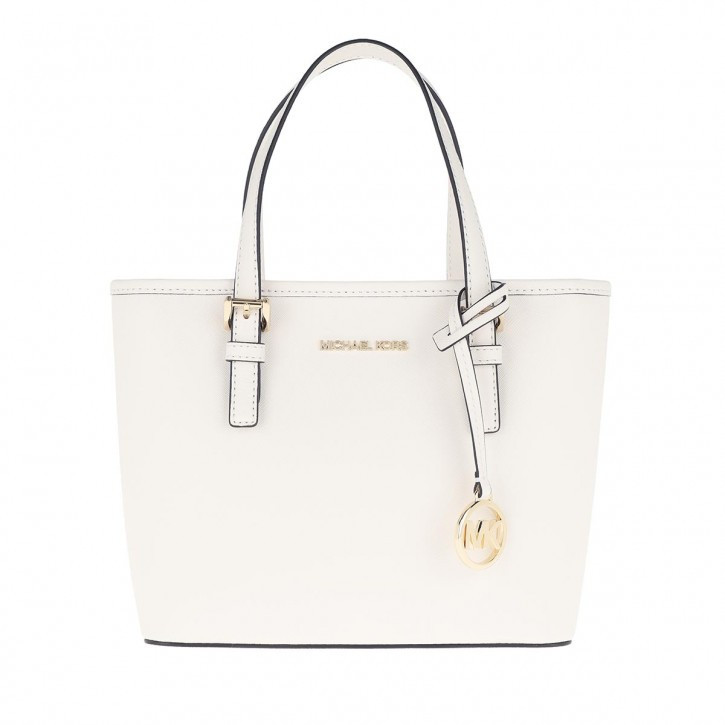 Michael Kors Jet Set Travel Tote Bag Optic White in weiß | fashionette | Fashionette (DE)