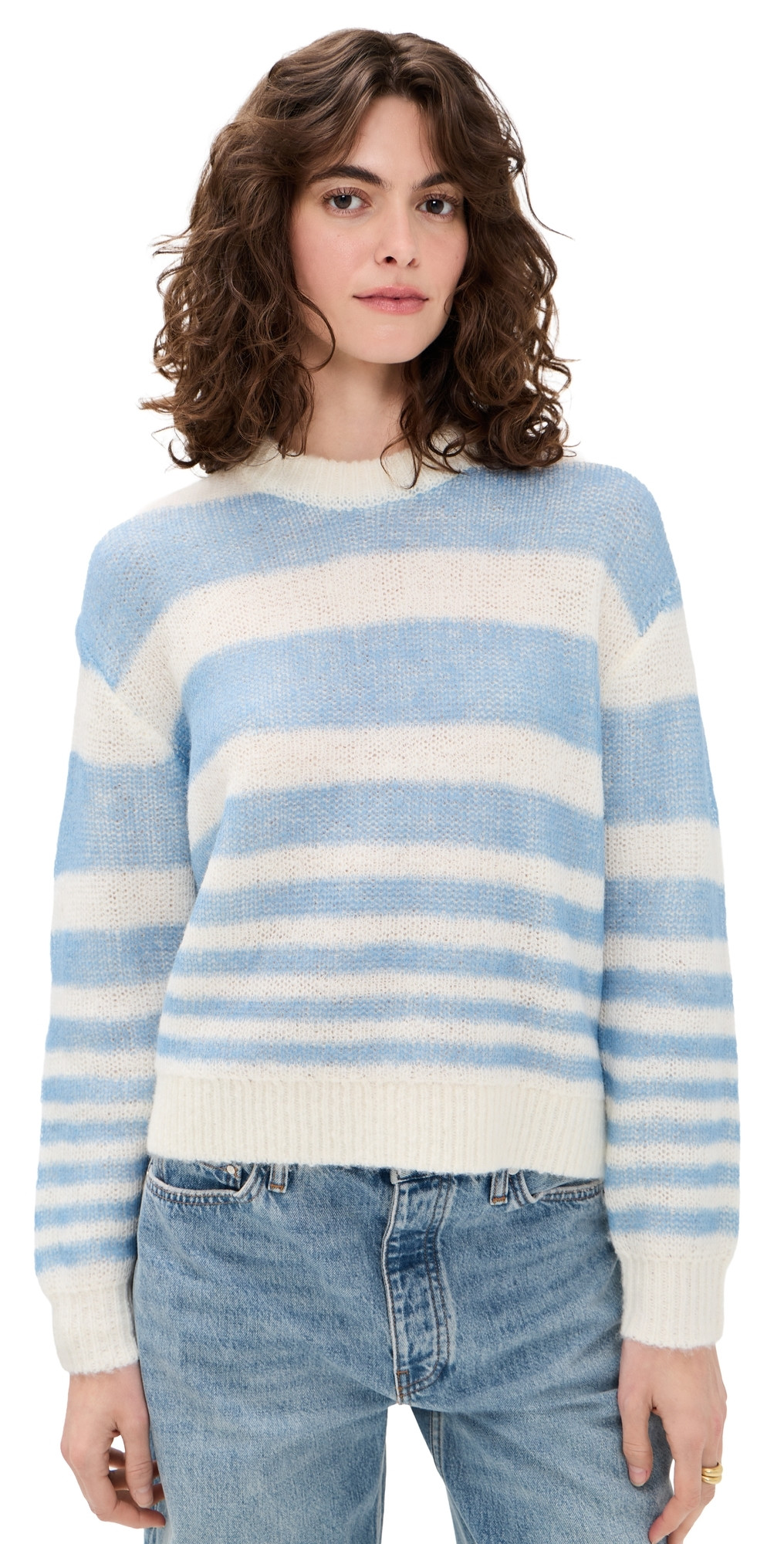 Pistola Moa Sweater Blue Gradient Stripe S | Shopbop
