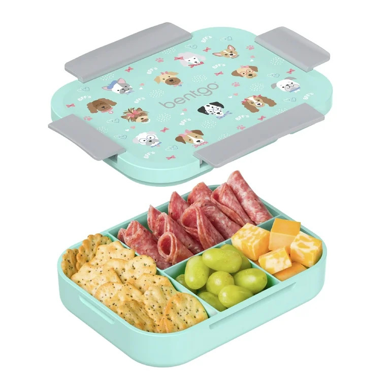 Bentgo Kids Snap & Go Leak-Proof Lunch Box - Puppy Love | Walmart (US)