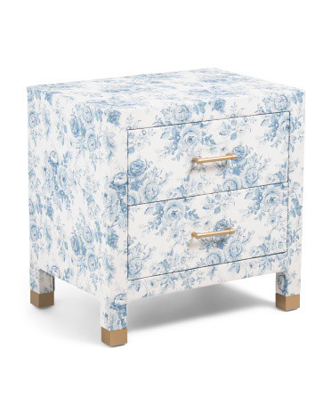 24x24 Nolida Printed Nightstand | Metal | Marshalls