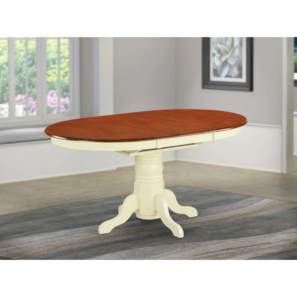 Emmaline Extendable Solid Wood Dining Table | Wayfair North America
