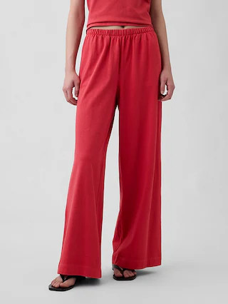 Knit Wide-Leg Pants | Gap (US)