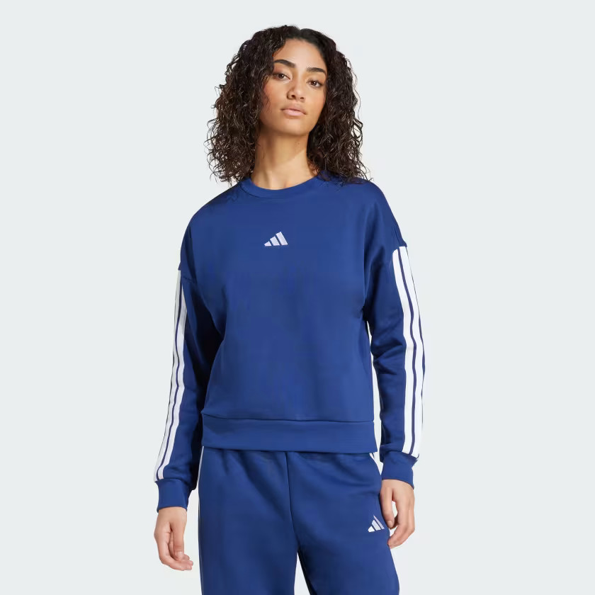 Essentials 3-Stripes Fleece Sweatshirt | adidas (US)