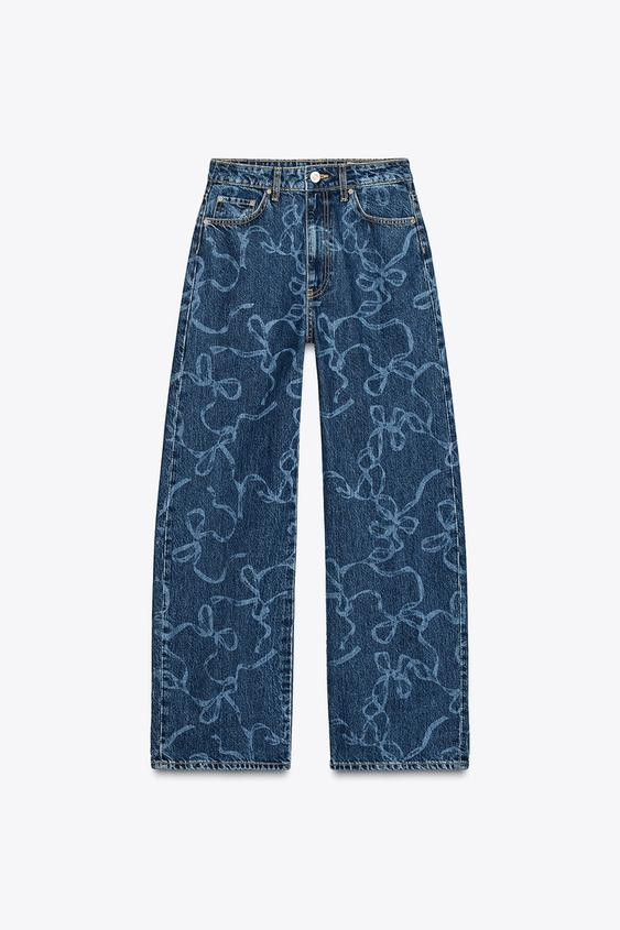 TRF MID-RISE BAGGY JEANS | Zara US