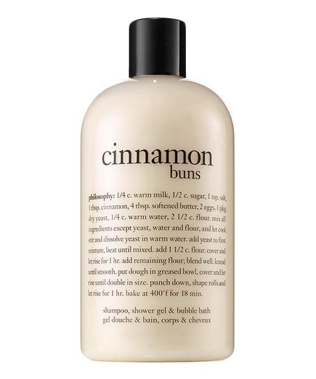 philosophy Cinnamon Buns 16-Oz. Shampoo, Shower Gel & Bubble Bath | Zulily