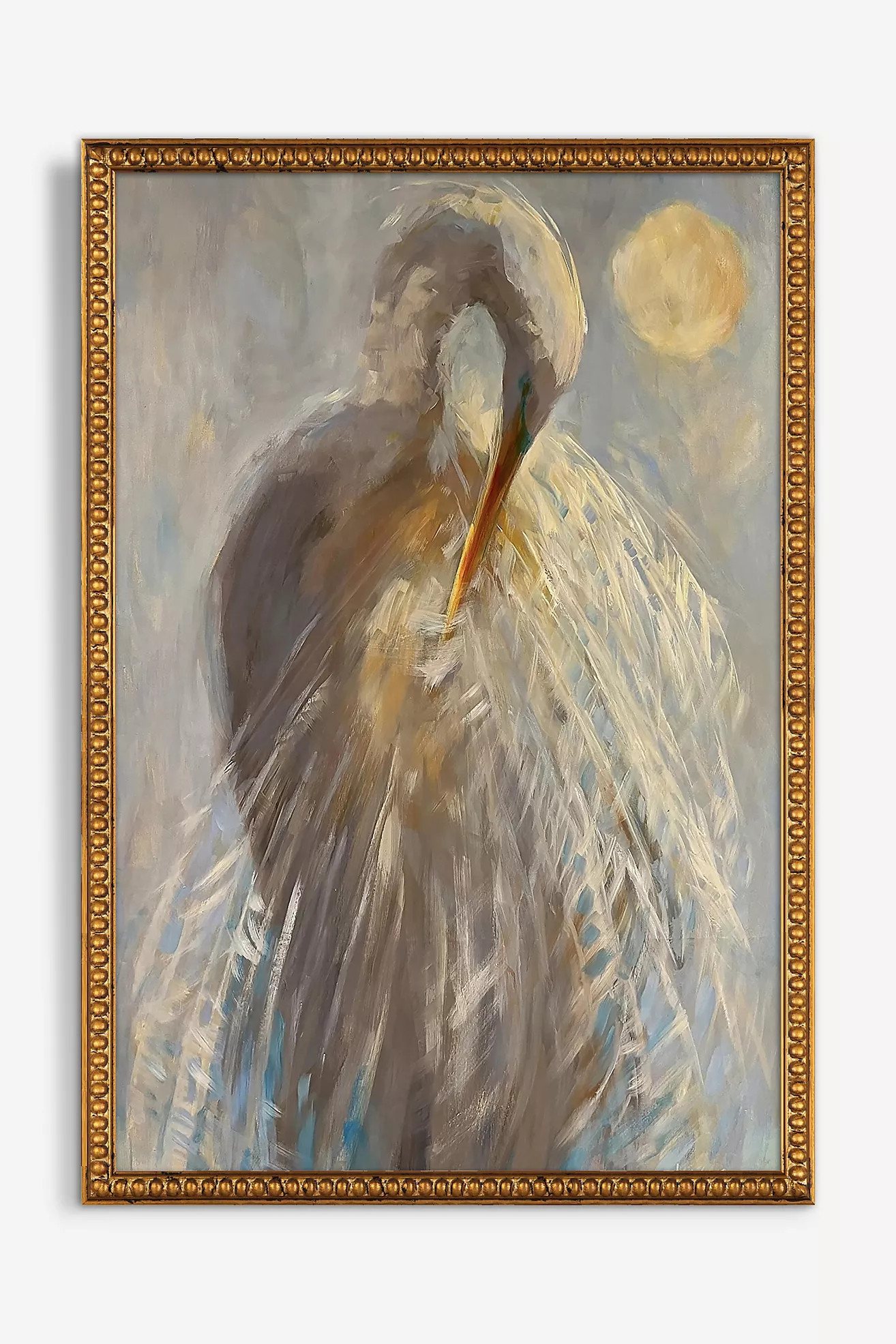 Lady Dressed In White Wall Art | Anthropologie (US)