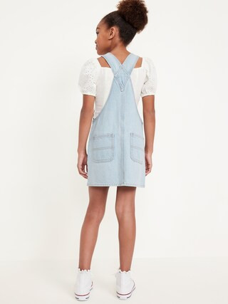 Zip-Front Pocket Skirtall Dress for Girls | Old Navy (US)