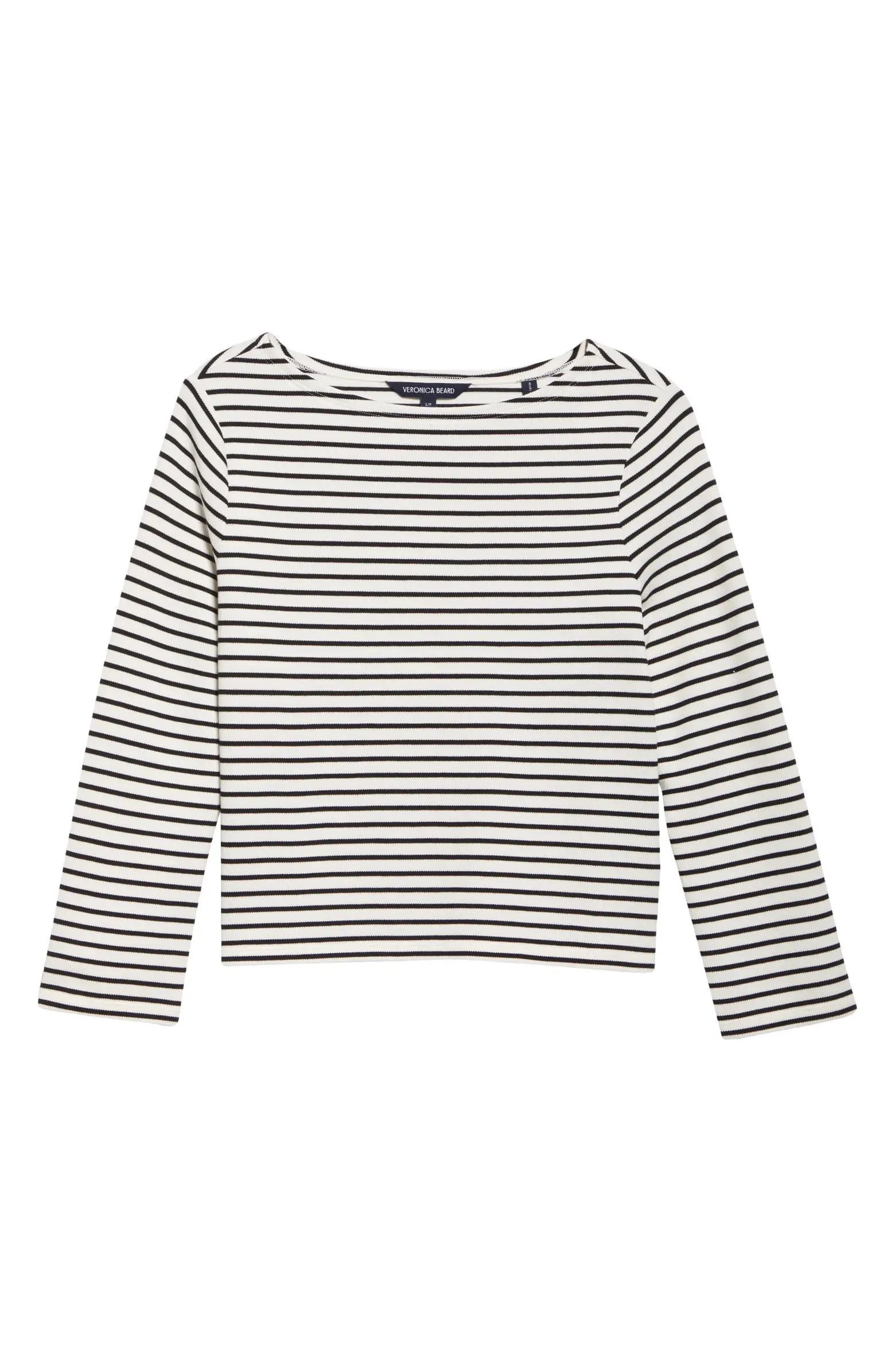 Hovey Stripe Boat Neck T-Shirt | Nordstrom