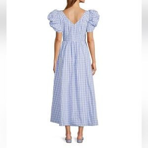 NWT ANTONIO MELANI x Jennifer Sumko Catherine Taffeta A-Line Midi Dress | Poshmark