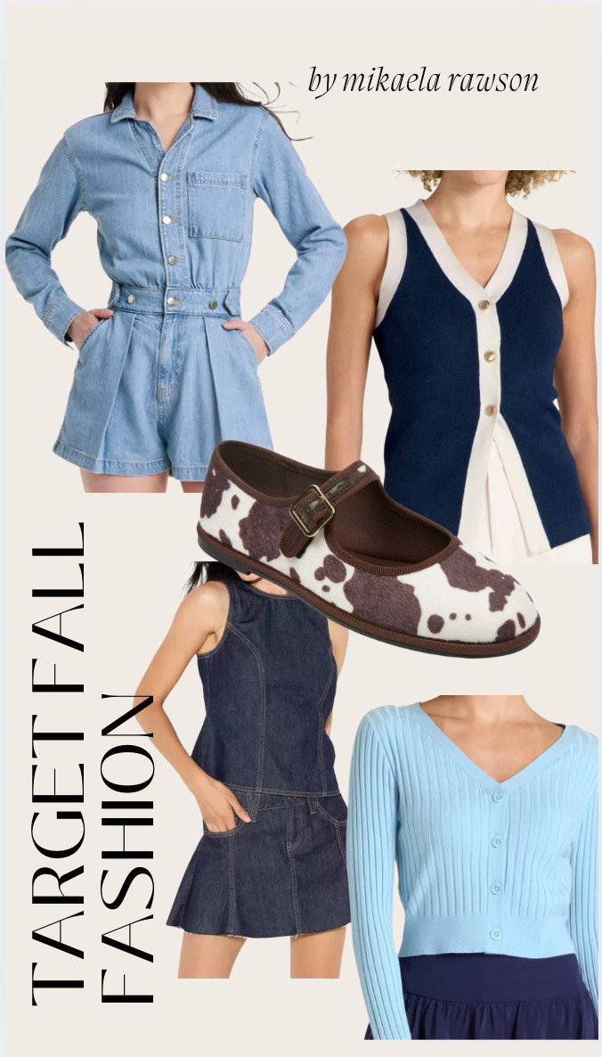 Fall fashion finds!

#TargetStyle #TargetFallFashion #TargetFinds #TargetOOTD #TargetWardrobe #AffordableFallStyle #TargetFashion #BudgetFriendlyFashion #FallWardrobeStaples #ClosetFavorites #EverydayFallStyle #FallOutfitInspo #AffordableChic #OOTDFall #TargetDeals 

 #LTKFallSale #LTKSeasonal #LTKSaleAlert