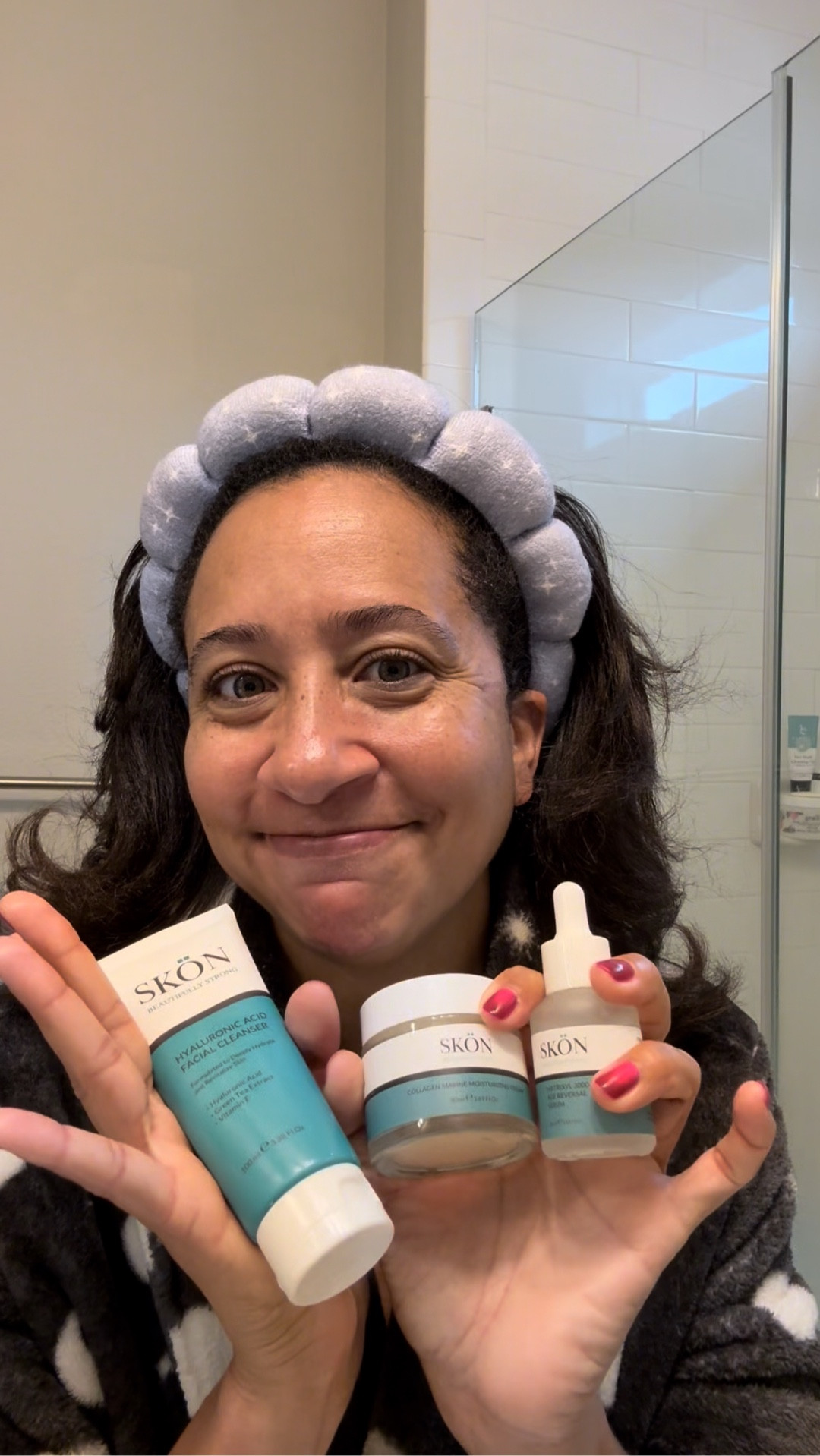 Skön skincare products have truly changed the texture to gym skin, and I love it! ✨

Try them today, I was gifted the products and now I’m a dedicated customer, need to start with one item? If you’re older start with Matrixyl.. if you’re younger start with the face oil or cleanser… all of the products are high quality, built for sensitive skin. A must try! #ad

@discover.skon 

#LTKgrwm #LTKOver40 #LTKBeauty