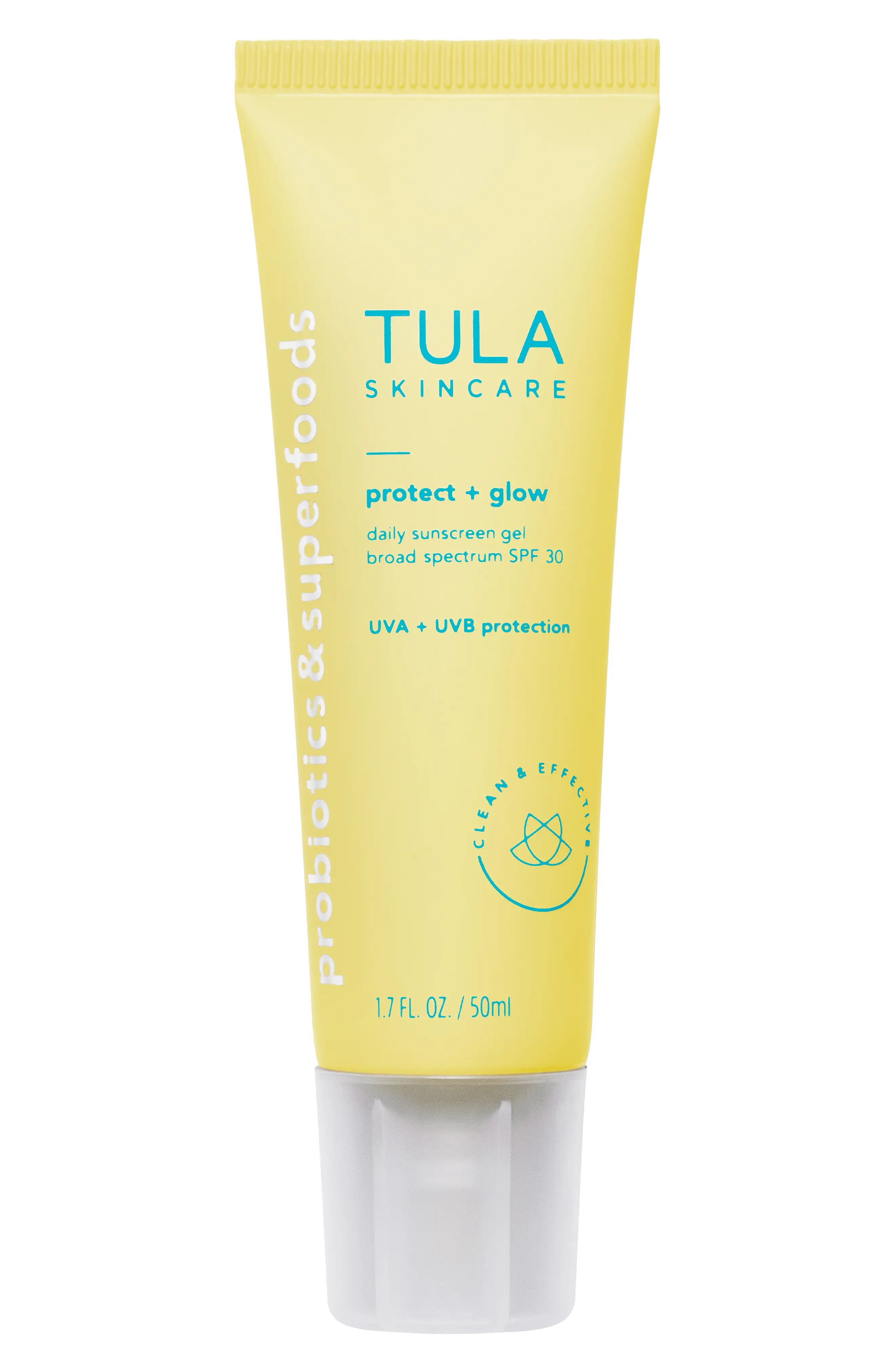 Tula Skincare Protect + Glow Daily Sunscreen Gel Broad Spectrum Spf 30 | Nordstrom
