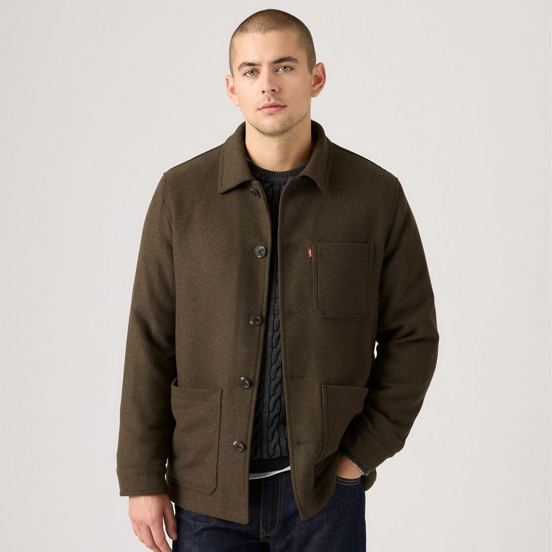 Levi's Wool Blend Chore Jacket - Men's M | Levi's US