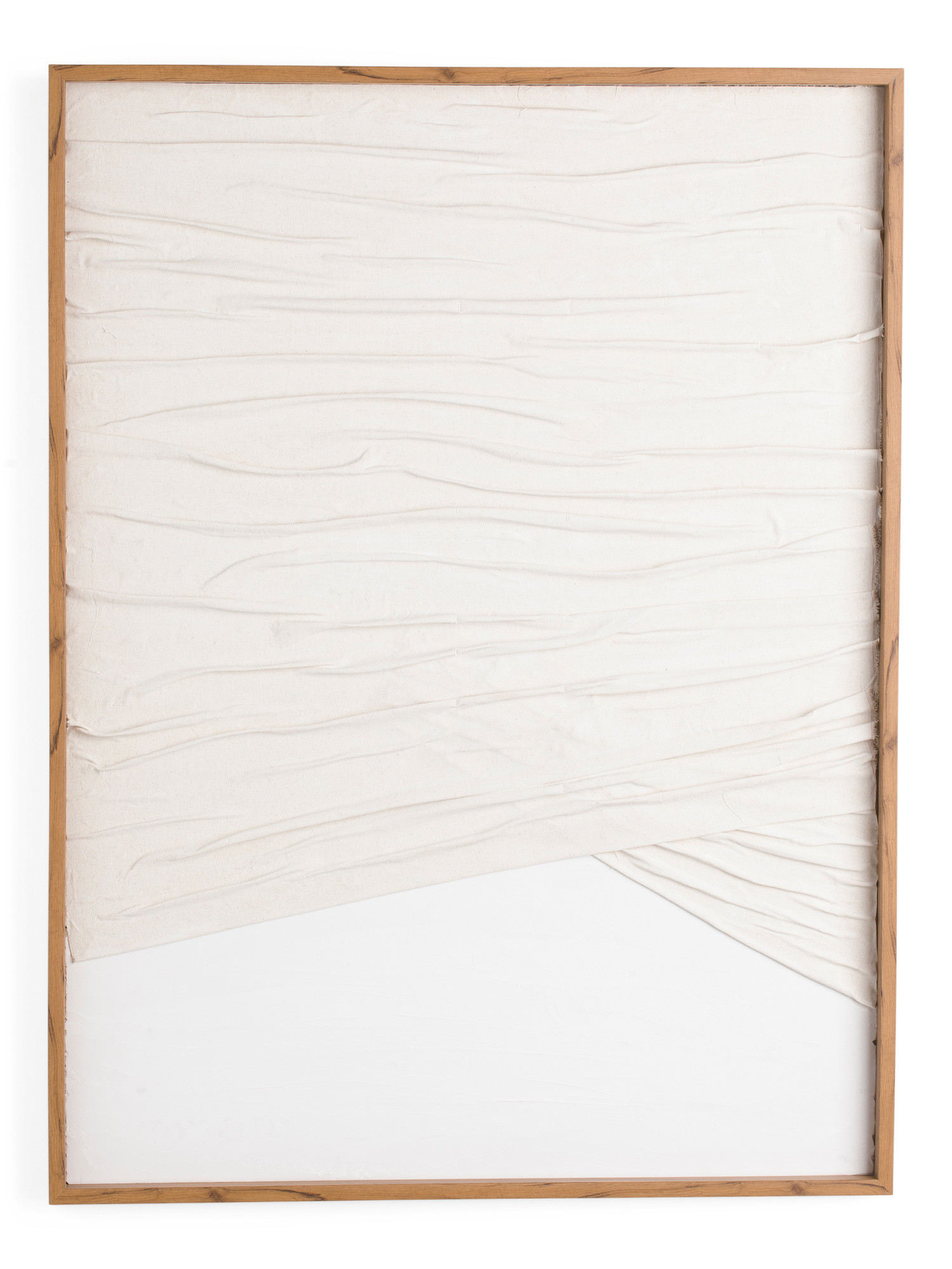 30x40 White Plaster Canvas Wall Art | TJ Maxx