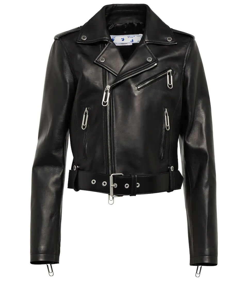 Leather biker jacket | Mytheresa (DACH)