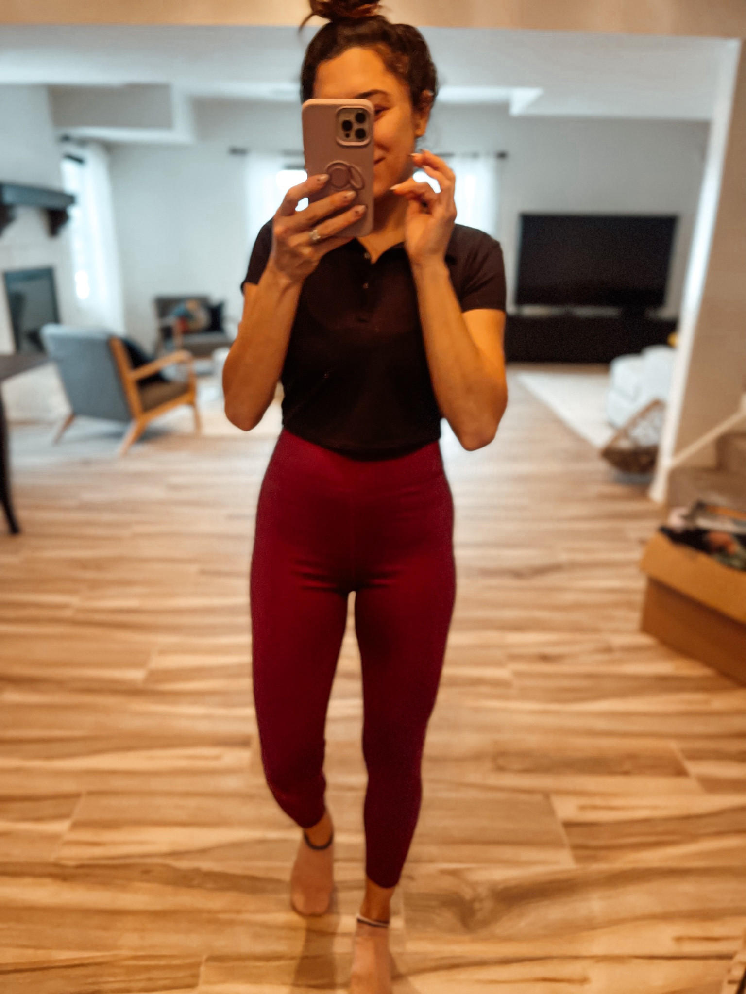 Pilates 
- workout outfit
- yoga grip sock
- soft and ultra high waisted leggings
- cropped sport polo
#ltkfind #ltkfit #ltksale

#LTKsalealert #LTKunder100 #LTKunder50