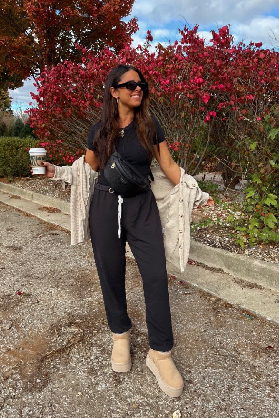 Casual outfit of the day! Everything from Amazon besides the Uggs🫶🏻

Ootd 
Valentine’s Day outfit 
Style tip 
Vacation outfit 
Travel outfit 

#LTKstyletip #LTKtravel #LTKSeasonal