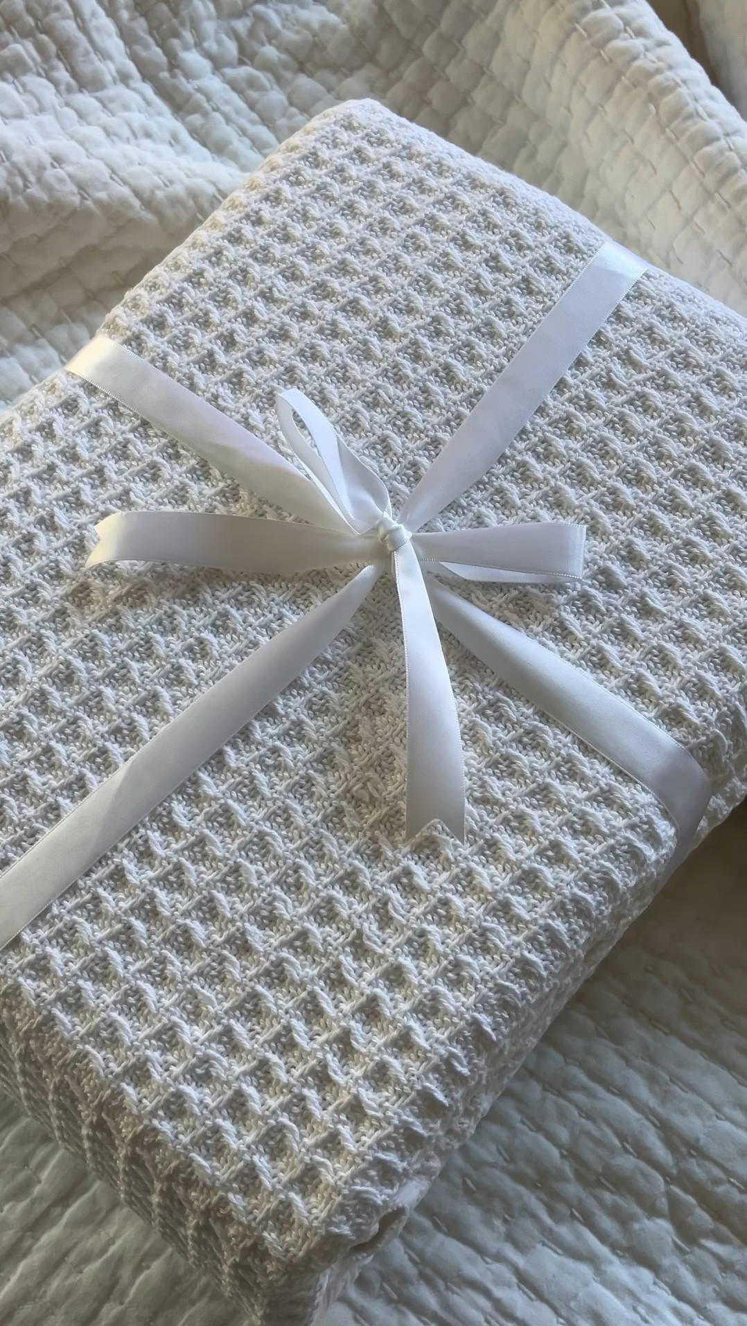 Soft and cozy waffle knit blanket ☁️ lightweight and perfect for every season — washes well! 

#LTKHome