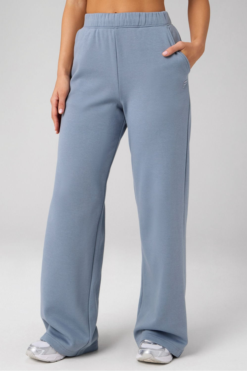 Cozy Fleece Wide Leg Sweatpant | Fabletics
