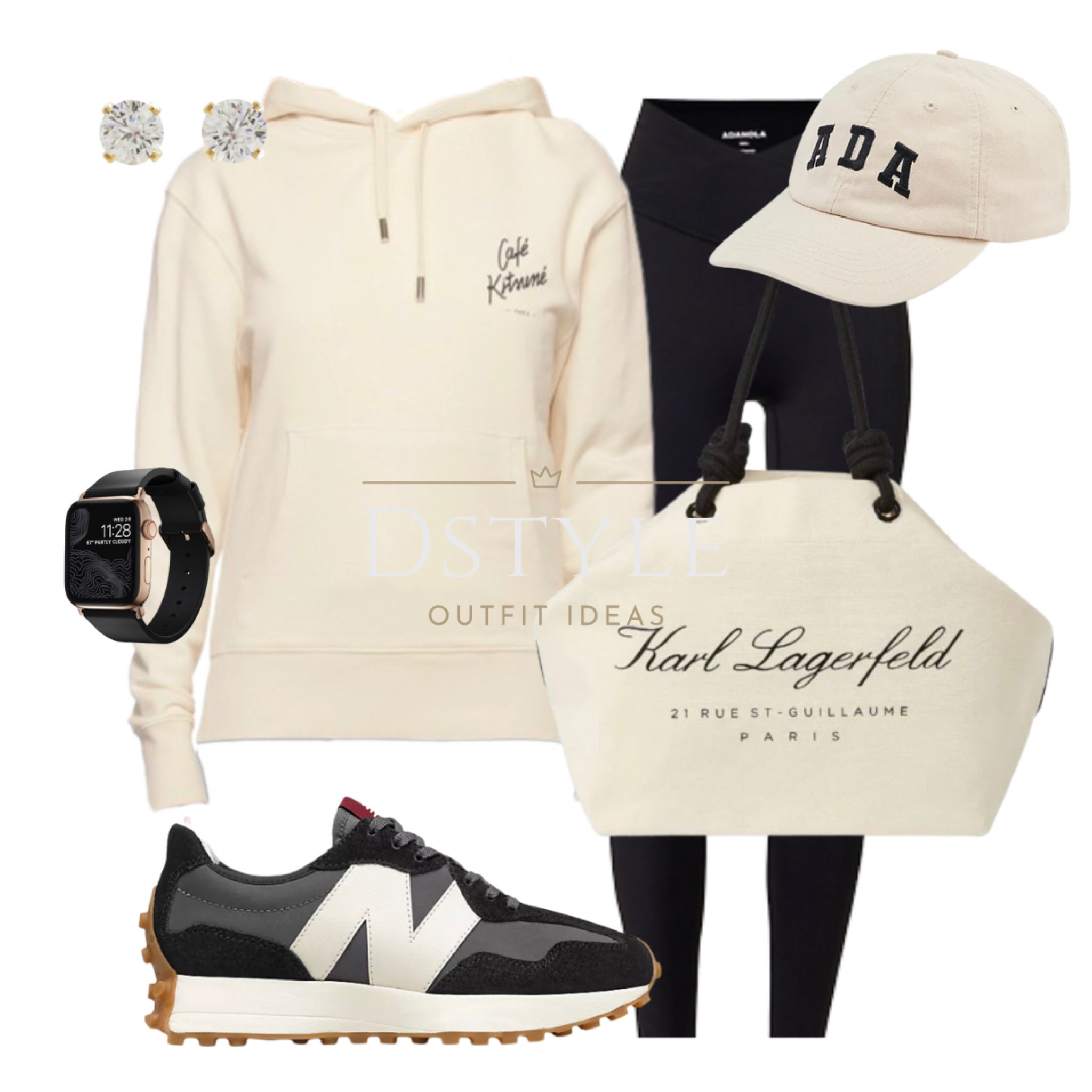 Effortless Athleisure: Nailing Comfort and Style with Black Leggings, a Cozy Hoodie (on Final Sale!), a Sporty Cap, Matching New Balance Sneakers, and a Chic Tote Bag. The Perfect Combo for Casual Days or Active Adventures!

#LTKFind #LTKstyletip #LTKsalealert