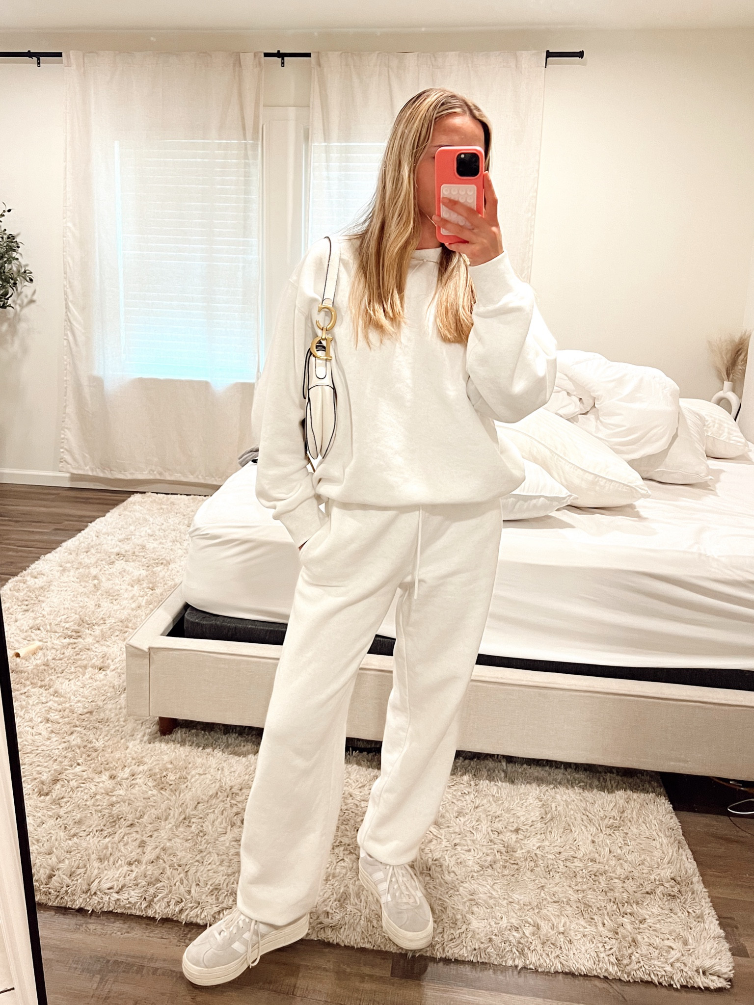 Just purchased this comfy sweat set from Brandy Melville. Definitely an oversized fit and the quality is amazing.

#LTKSummerSales #LTKU #LTKSeasonal