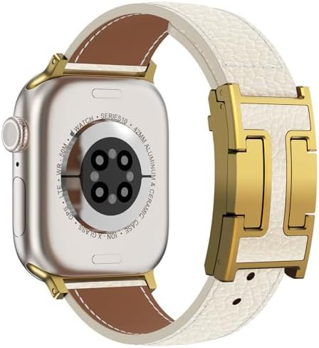 Amazon.com: Leather Magnetic Watch Band Compatible with Apple Watch Ultra Band 49mm 46mm 45mm 44m... | Amazon (US)