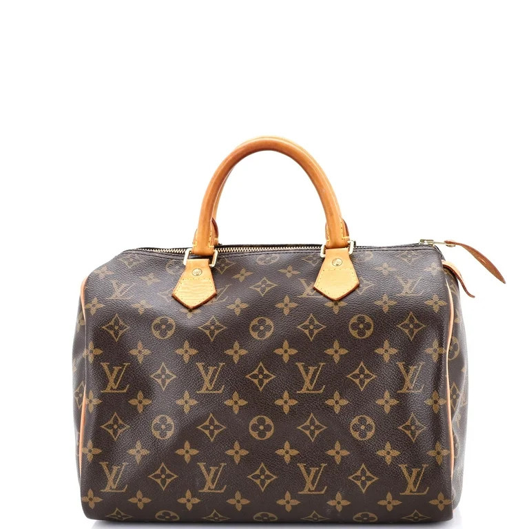 Pre-Owned Speedy Handbag Monogram Canvas 30 By Rebag - Walmart.com | Walmart (US)