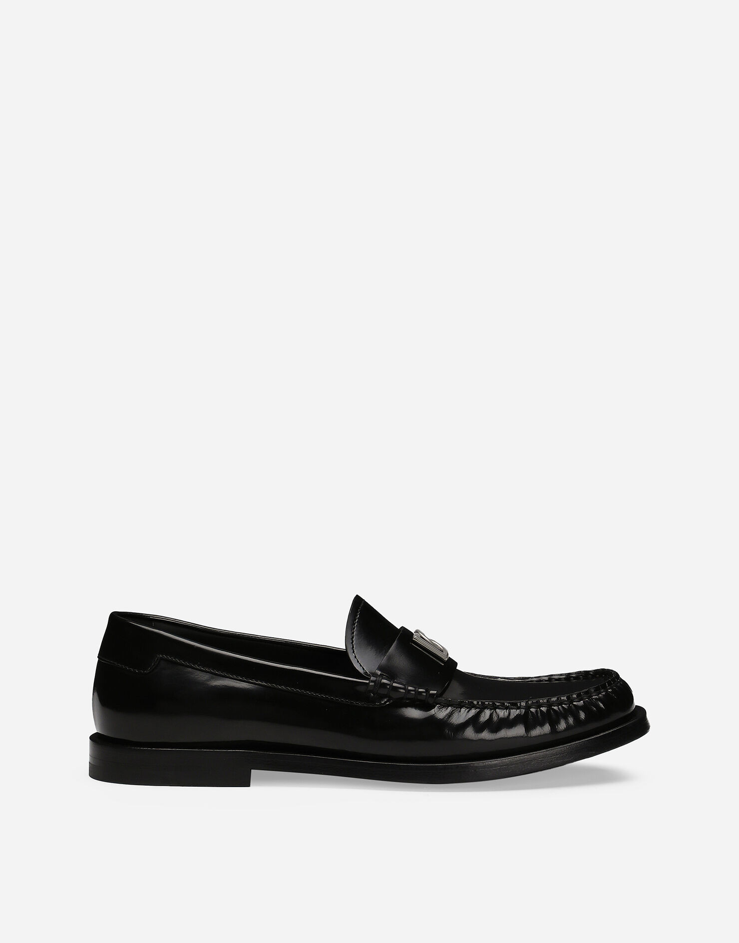 Polished calfskin loafers | Dolce & Gabbana US