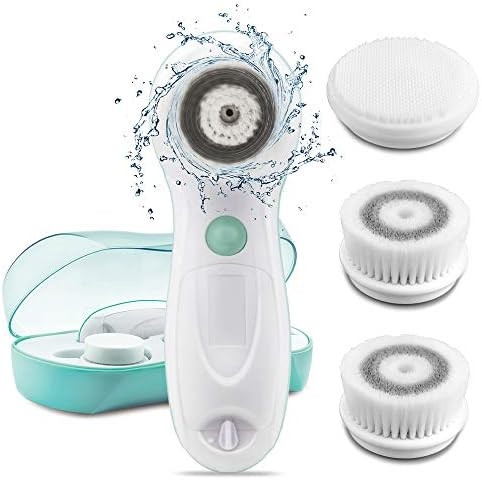 TOUCHBeauty Facial Brushes Set Skin Deep Cleaning and Gentle Exfoliating Device with 3 Professional  | Amazon (CA)