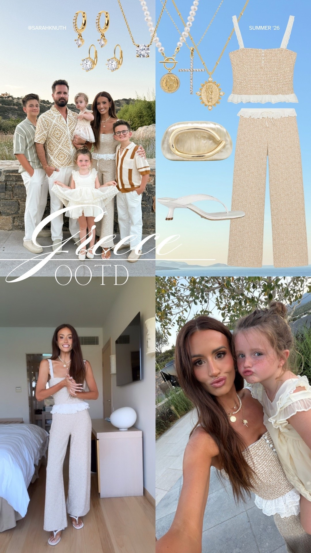 What I wore in Greece, summer vacation outfit

#LTKootd #LTKTravel #LTKgrwm