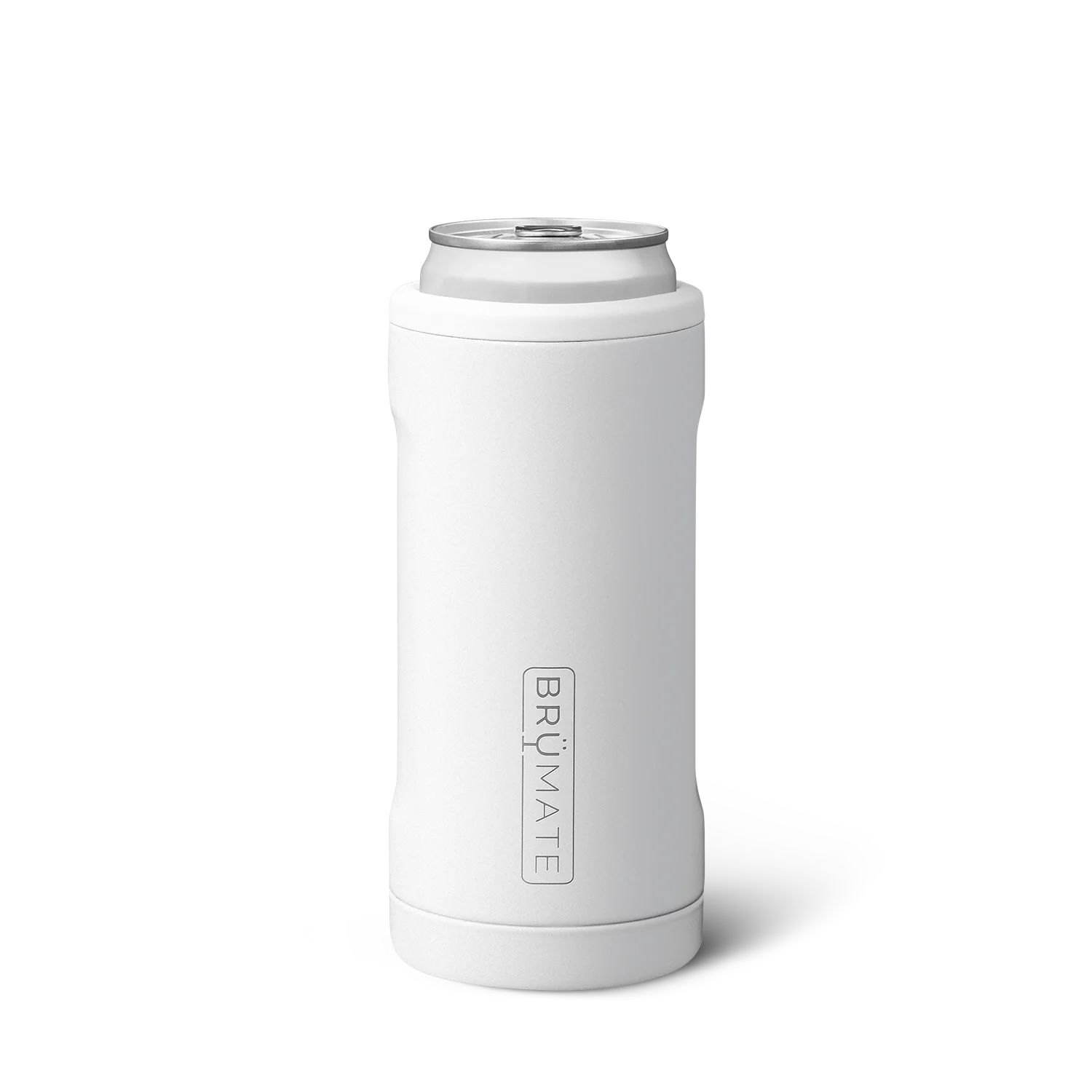 Hopsulator Slim | Ice White (12oz slim cans) | BruMate