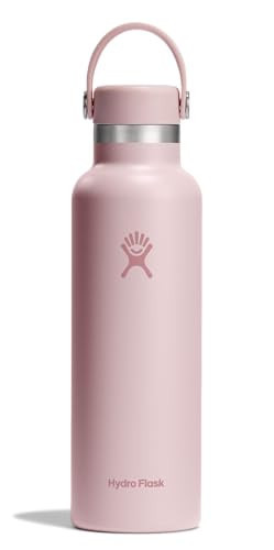 Hydro Flask Water Bottle - Insulated Stainless Steel - Non Spill, Leakproof in 21 Oz Trillium Pink | Amazon (US)