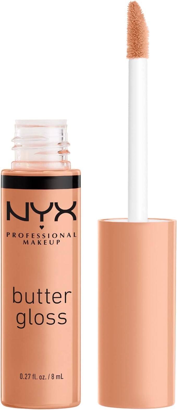 NYX Professional Makeup Butter Gloss, Silky smooth non-sticky formula lip gloss, Fortune Cookie, ... | Amazon (CA)