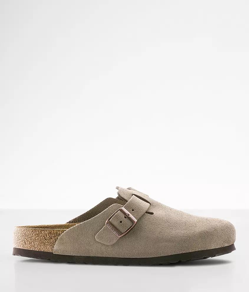 Boston Soft Suede Clog | Buckle