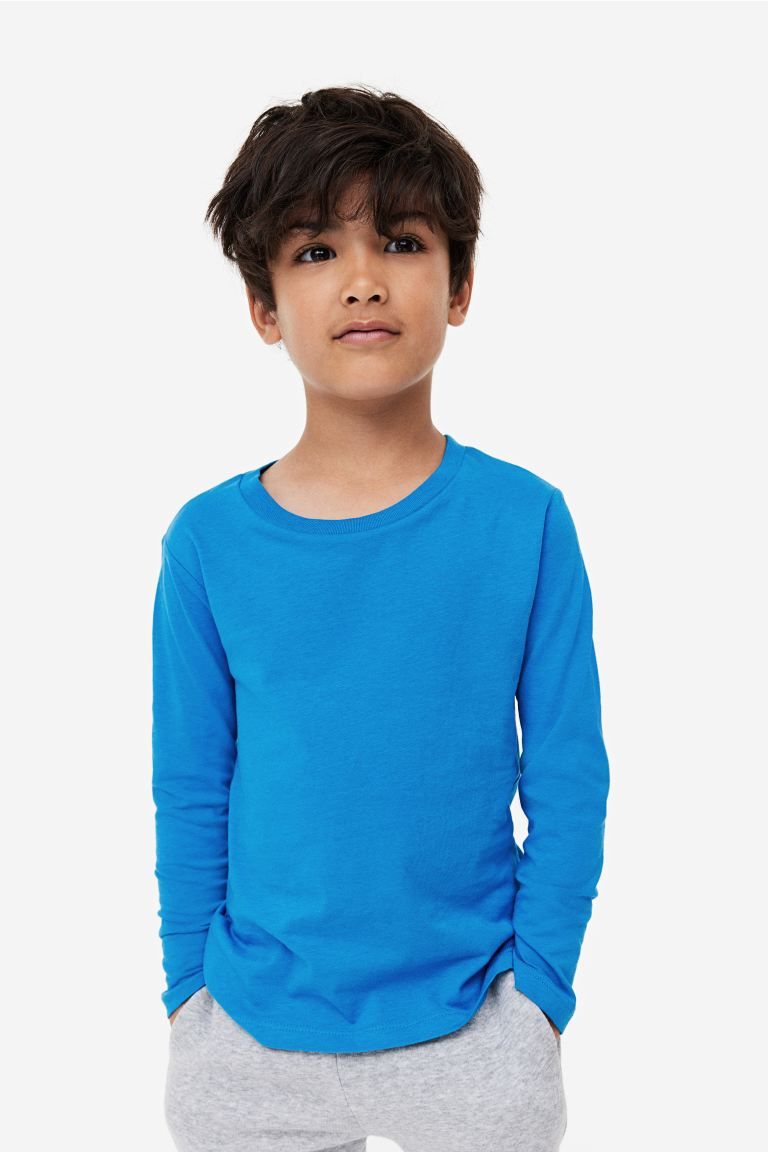 5-pack Long-sleeved T-shirts | H&M (US + CA)