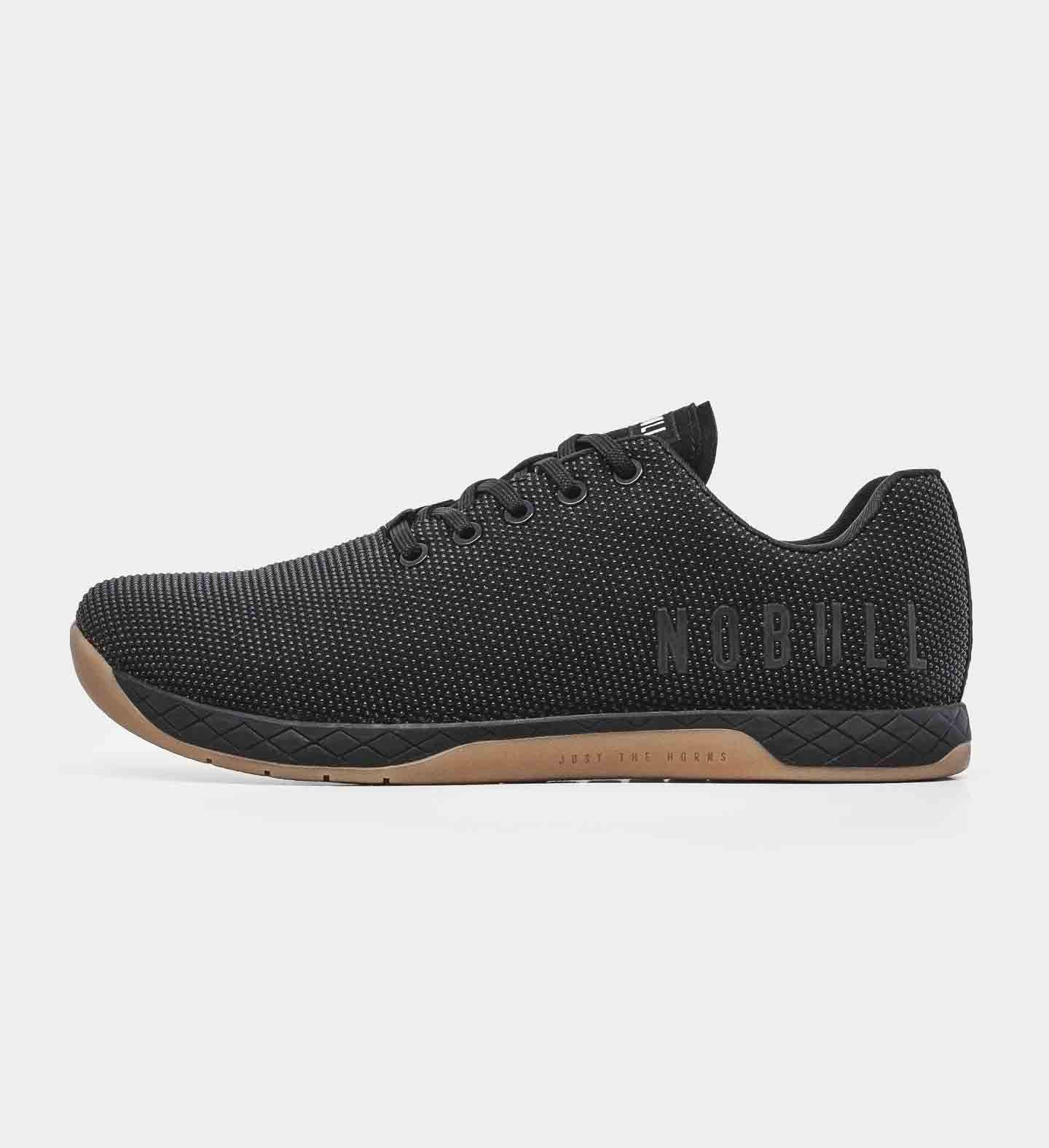 WOMEN'S BLACK GUM TRAINER | Black Trainers | NOBULL | NOBULL