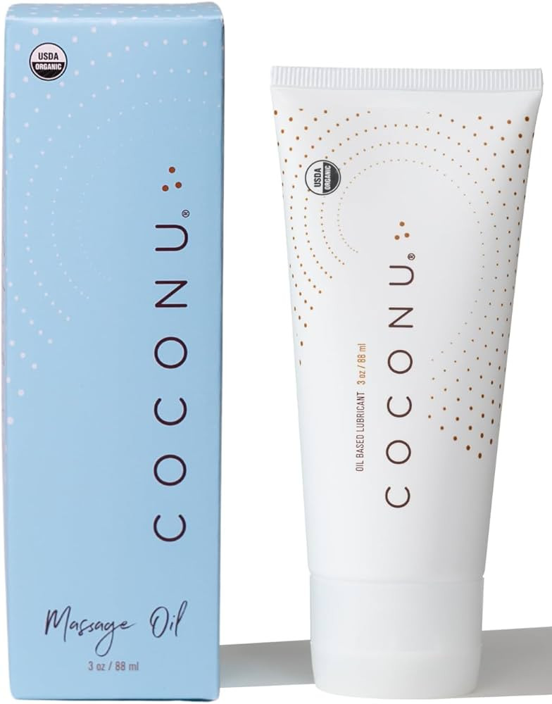 Coconu Oil Based Massage Oil for Couples & Personal Use - Hybrid Massage Oil | Organic Coconut Bo... | Amazon (US)