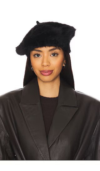 Beret in Black | Revolve Clothing (Global)