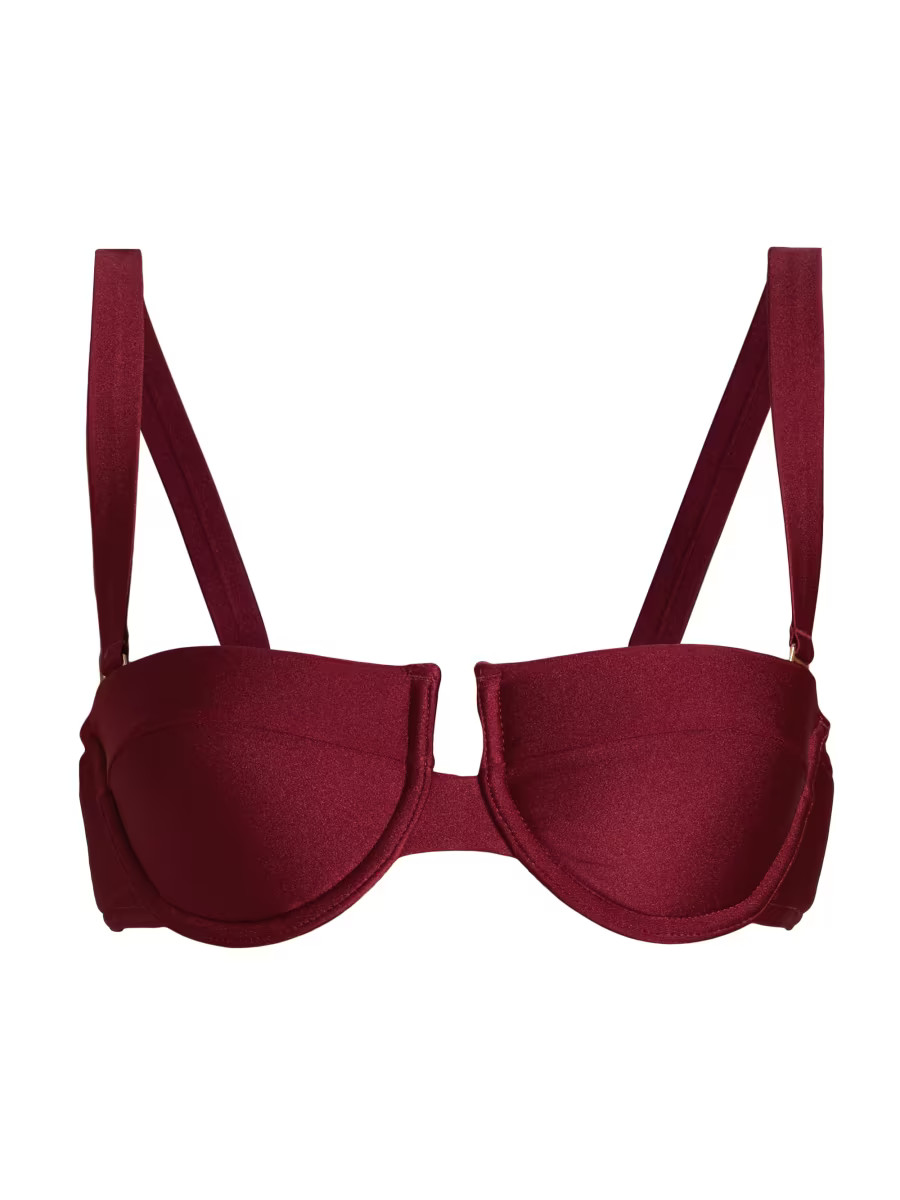Pattie Balconette Bikini Top | Saks Fifth Avenue