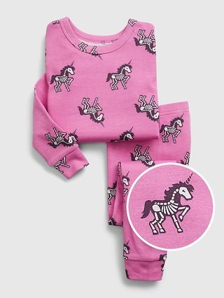 babyGap 100% Organic Cotton Unicorn PJ Set | Gap (US)