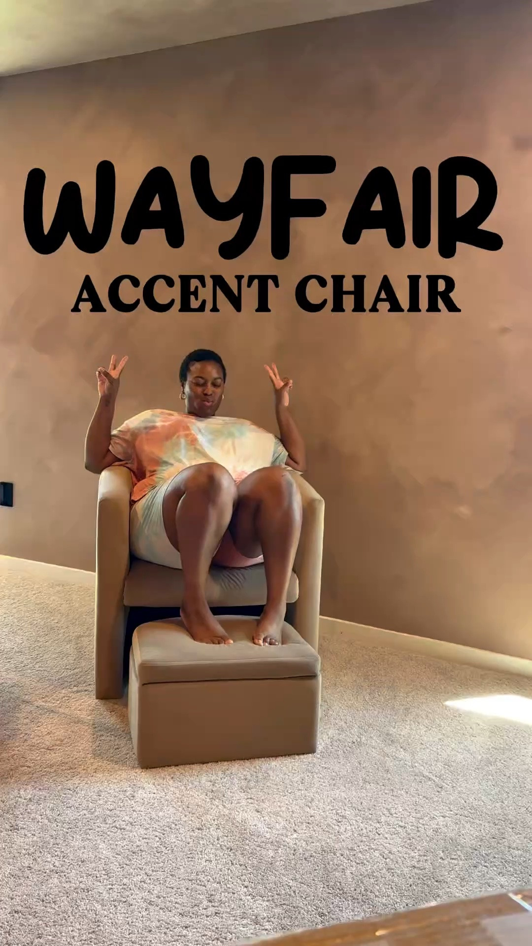 @Wayfair Accent Chair 🤎

Braedin Upholstered Accent Chair & Storable Ottoman By Wade Logan®

#LTKHome #LTKvlog
