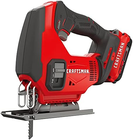 CRAFTSMAN V20* Cordless Jig Saw Kit (CMCS600D1) | Amazon (US)