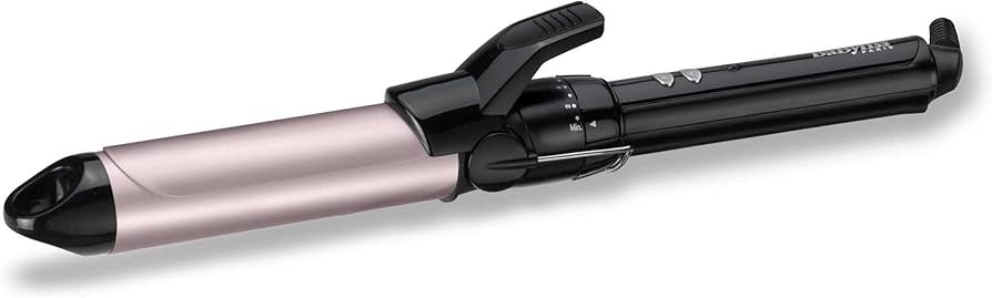 BaByliss 32mm Lockenstab mit Klammer mit großem Durchmesser für natürliche, lose Locken, Schwa... | Amazon (DE)